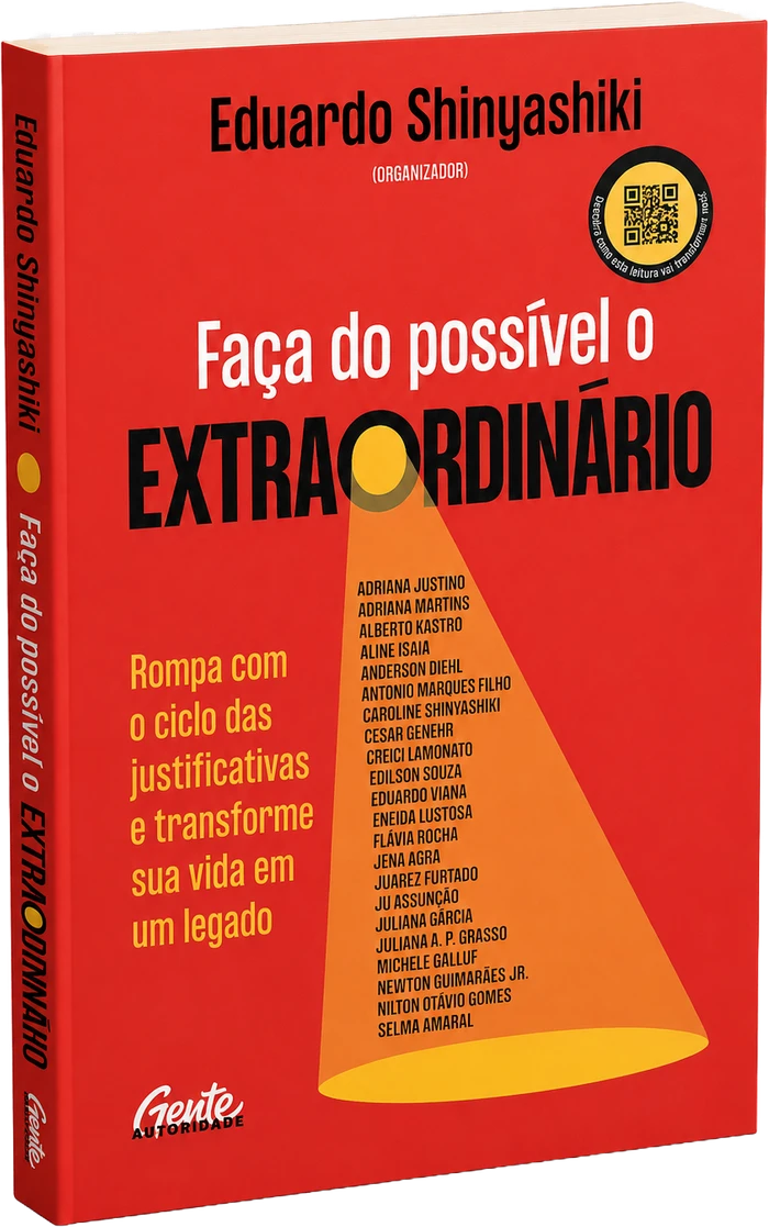 Capa do livro Faça do Possível o Extraordinário